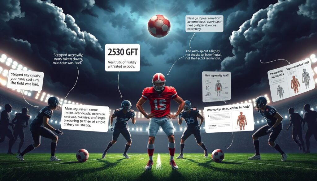 Разминка и травмы у футболистов: как минимизировать риск - иллюстрация