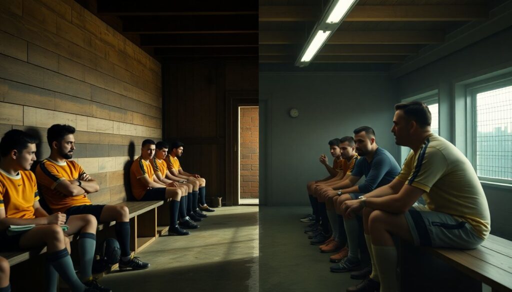 Психология игроков перед стартовым свистком - иллюстрация