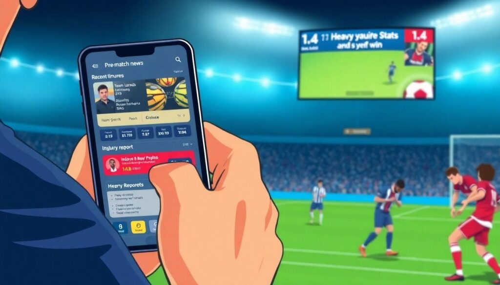 Уровень травм в предматчевой ленте новостей - иллюстрация