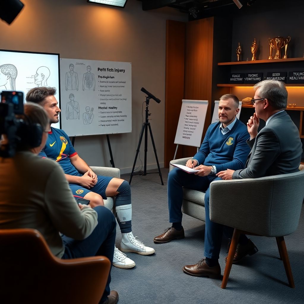 Как интервью с игроками влияет на восприятие спортивных травм болельщиками