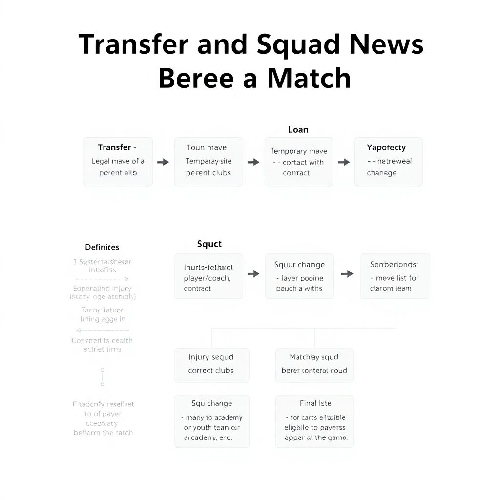 Новости трансферов и кадровых изменений перед матчем: ключевые обновления