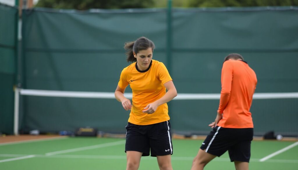 Разминка как фактор уверенности игроков - иллюстрация