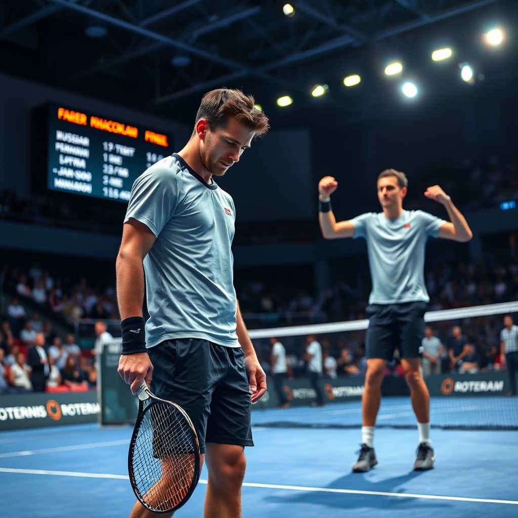 Хачанов проиграл Мунару и завершил выступление в Роттердаме