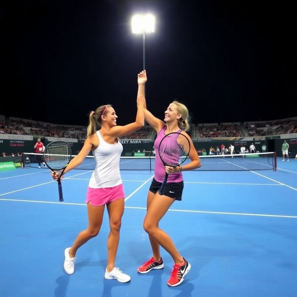 Звонарёва вышла в финал парного турнира Wta-1000 в Дубае