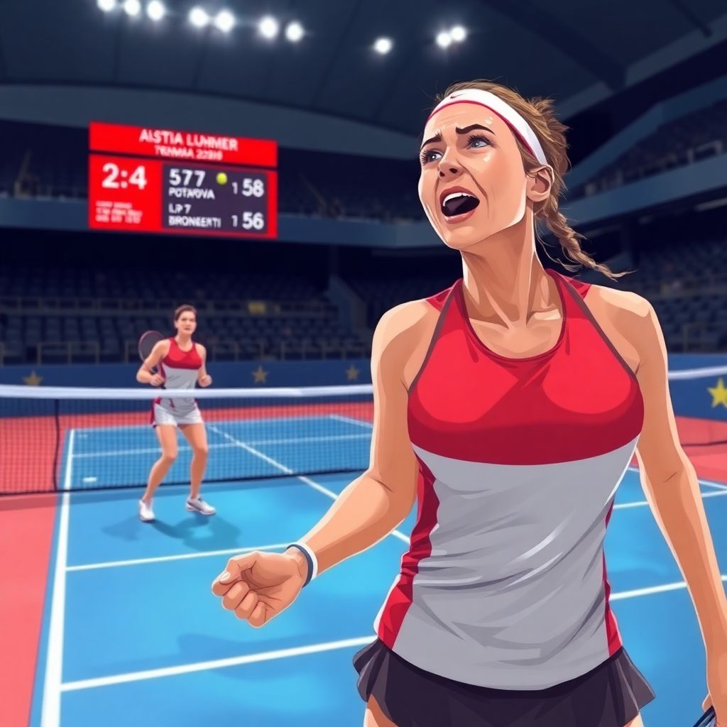 Потапова на харде в Клуж-Напоке: волевая победа в трёх сетах и выход во 2 круг