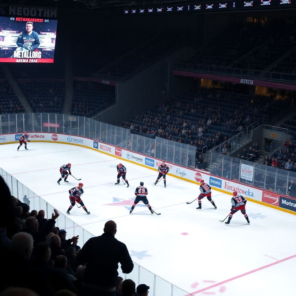 Металлург — Северсталь: смотреть онлайн прямую трансляцию матча КХЛ 24 февраля