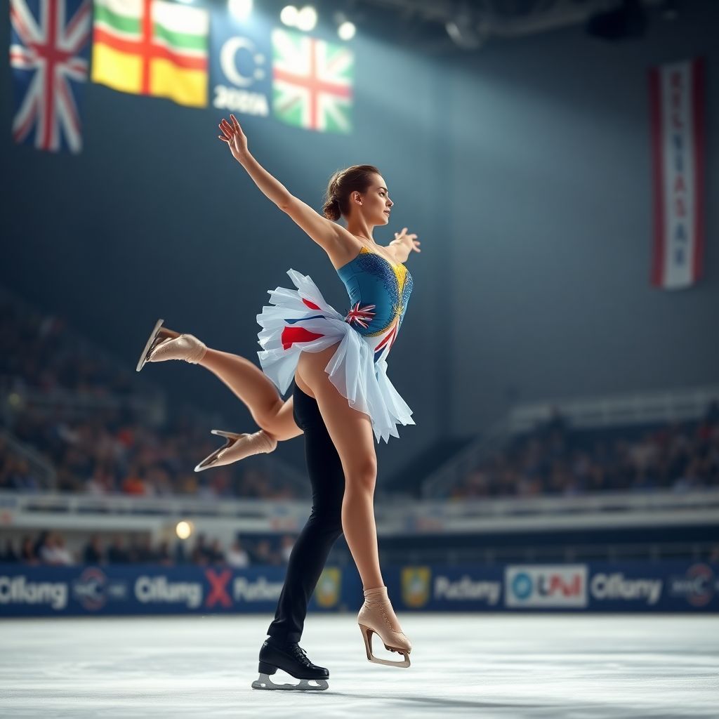 Британская фигуристка с украинскими корнями хочет свободно говорить по-русски