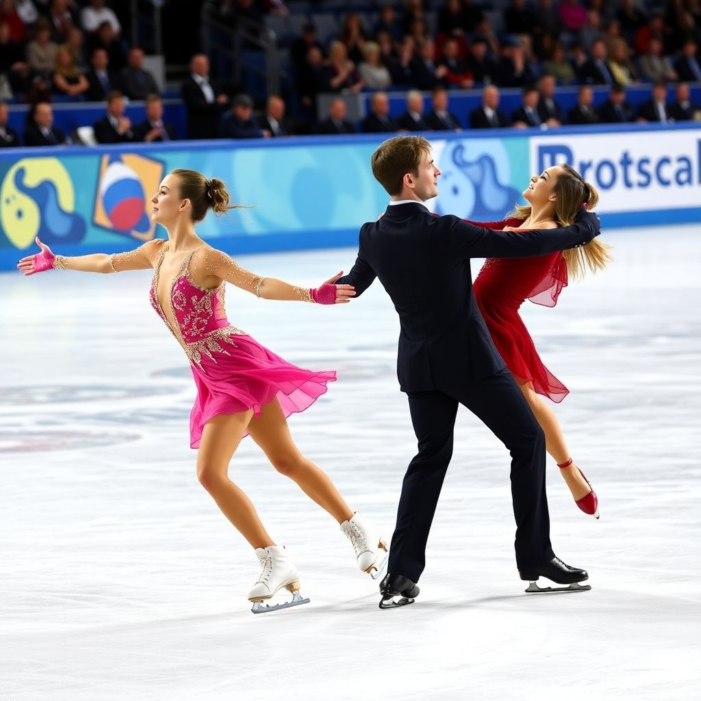 Мишина и Галлямов обошли Бойкову и Козловского на 0,02 в короткой на Кубке Первого канала